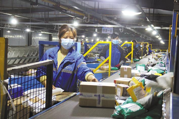 “雙十一”全省快遞業(yè)務(wù)量增長(cháng)22.5% 旺季保暢助力更多“鄂