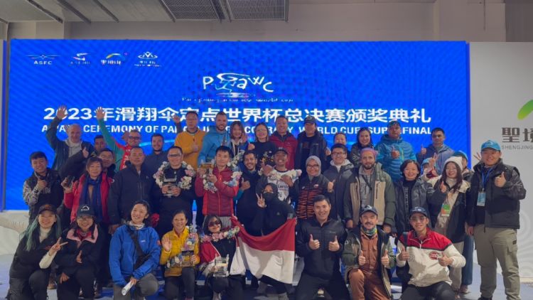 2023年滑翔傘定點(diǎn)世界杯總決賽在湖北荊門(mén)落幕